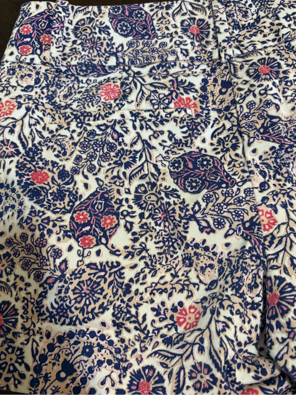 Ann Taylor LOFT floral paisley shorts size 6 - Picture 5 of 5